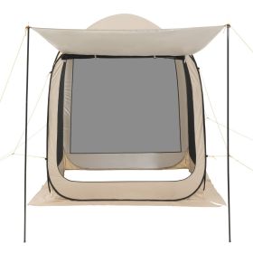 VEVOR Screen House Tent, 6 x 6 ft, 4-6 Person Pop Up Screen Tent with Extended Awning, Portable Screened in Canopy with Carry Bag, Netting Sides VEVOR Screen House Tent, 6 x 6 ft, 4-6 Person Pop Up Screen Tent with Extended Awning, Portable Screened in Canopy with Carry Bag, Netting Sides